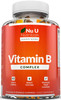 Vitamin B Complex Gummies for Adults & Kids - 90 Vegan Gummies - Vitamins B2, B3, B5, B6, B8, B9, B12, Zinc & Iodine - 3 Month Supply - Supports Energy Production