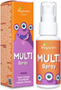 Multivitamin for Kids Spray Vegavero® | Natural Orange Flavour | No Added Sugar | with Vitamin C, D3, K2 & All B Vitamins | 120 Sprays | Childrens Multivitamin Liquid | Vegan