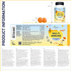 Multivitamin Gummies for Adults Vegavero® | Vegan | with Vitamins C, D3, B12, B9 (Folic Acid), B3, Biotin & Zinc | NO Preservatives | Immune System Support | 60 Gums