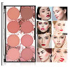 2-Color Blush Palette Natural Long-Lasting Velvet Blusher Powder Blush Cosmetics For Natural Makeup