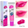 6 Colors Lip Tint Peel Off Set, Red Lip Stain Long Lasting Waterproof Lipstick Lip Gloss Sets For Women Tear-off Colored Matte Lip Glaze