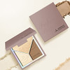 Matte & Shimmer Highlighter & Contouring Palette 3 Color Face Shadow Powder V Face Contour Cream Contouring Powder