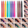 Matte Liquid Eyeliner Quick-drying Colorful Liquid Fluorescent Rainbow Eyeliner