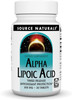 Source Naturals Alpha Lipoic Acid - Supports Healthy Sugar Metabolism, Liver Function & Energy Generation - 60 Timed Release Tablets
