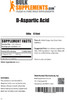 BulkSupplements.com D-Aspartic Acid (DAA) Powder - Muscle Building Supplements for Men (500 Grams)