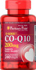 Puritan'S Pride Coq10 200Mg, Supports Heart Health, 240 Rapid Release Softgels, Brown