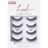 KISS Lash Couture Faux Mink Collection Fake Eyelashes - Little Black Dress - 4 Pairs