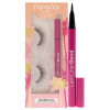 Paradise Escape Liner Bond and Lash Set - Luxe Style by MCoBeauty for Women - 2 Pc 0.033oz Lash Liner Bond, 1 Pairs Lashes