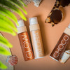 COCOSOLIS Bio Body oil Bundle  Choco, Aloha, and Glow 2 x tanning accelerator for sunbed and 1 x shimmer body oil