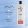Nioxin System 4 Cleanser Shampoo for Color Treated Hair with Progressed Thinning