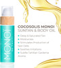 COCOSOLIS MONOI Tanning Accelerator - Organic Tanning Oil with Vitamin E & Monoi de Tahiti Oil for a Fast Intensive Tan - Tanning Enhancer for a Chocolate Tan - Nourishing Body Lotion (110 ml)