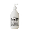 Compagnie de Provence Savon de Marseille Extra Pure Liquid Soap - White Tea - 16.9 Fl Oz Glass Pump Bottle