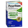 Bausch + Lomb Preservision Eye Vitamin & Mineral Supplement Softgels 100 Tabs By Bausch And Lomb