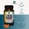 Amazing Herbs Premium Black Seed Oil Capsules - Cold Pressed Nigella Sativa Aids In Digestive Health, Immune Support, Brain Function, Gluten Free, Non Gmo - 90 Count, 500Mg