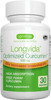 Longvida Lipidated Curcumin 500mg, Ultra Bioavailable & Sustained Action, Brain, Joint & Inflammatory Support, Vegan  30 Capsules, by Igennus