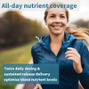 Pure & Essential Advanced Vegan Multivitamin & Minerals For Women With Iron, Methylated Folate, Clean Label, Non-Gmo, Sustained Release, 60 Tablets