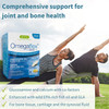 Omegaflex Duo Glucosamine, Algae Calcium & High Strength Omega-3 Fish Oil for Joints & Bones, 60 + 30 Capsules