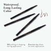 LAURA GELLER NEW YORK Inkcredible Precise Gel Waterproof Smudge-proof Eyeliner Pencil with Built in Sharpener, After Midnight