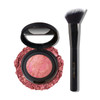 LAURA GELLER NEW YORK Baked Blush-n-Brighten Marbleized Blush - Pink Buttercream and Angled Blush Brush Bundle