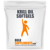 Bulksupplements.com Krill Oil Softgels - Fish Oil Supplement - Joint Supplement - Omega 3 Supplement - Fish Oil Pills (500 mg) (100 Count)