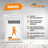 BulkSupplements.com Taurine Powder - Pre Workout Weight Loss - Unflavored Pre Workout - Taurine Supplement (1 Kilogram)