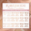 BC-FSP Flawless Stay Powder Foundation- 3 PC