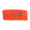 BC-B24NO : The Neon Orange 24 Piece Brush Set 3 PC