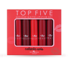 ITA-191SET02 : Top Five Mousse Matte Lipstick Set-Caliente Reds 3 Sets