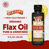 Barlean's Organic Flaxseed Oil Liquid from Fresh Cold Pressed Flax Seeds 7,640mg ALA Omega 3 Fatty Acid Supplement for Skin and Hair Care Vegan and  Gluten Free 8 oz Barlean's Organic Flaxseed Oil Liquid from Fresh Cold Pressed Flax Seeds 7,640mg ALA Omega 3 Fatty Acid Supplement for Skin and Hair Care Vegan and  Gluten Free 8 oz