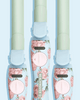 Floral Beachwaver S1 Rotating Curling Iron Sage Sky