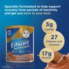 Ensure NutriVigor Protein Shake | Boost Energy and Help Support Recovery| Vitamin D Supplement with Protein, CaHMB and 27 Vitamins and Minerals | 400g | Chocolate Flavour