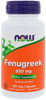 NOW 500mg Fenugreek 100 Veg Capsules, Pack of 1