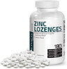 Bronson Zinc Lozenges Antioxidant & Immune Support Supplement Lemon Flavored, 180 Chewable Tablets