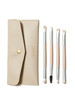 Glam 101 Eye Essentials Brush Set With Bag