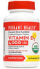 Vibrant Health, Vitamin D3 4000 IU, Supports Immune, Bone and Brain Health, 100 Capsules