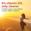 Vibrant Health, Vitamin D3 4000 IU, Supports Immune, Bone and Brain Health, 100 Capsules