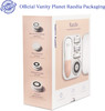 (Dusty Pink) - Vanity Planet Raedia Facial Cleansing Brush with 3 Interchangeable Brush Heads - Daily Cleansing Glowing Skin Lightweight Skin Brush Face Exfoliator Water Resistant (Dusty Pink)