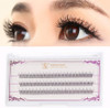 10mm 110Root Fish Tail Design Thickness 0.1mm Grafting Individual False Eyelashes Mink Natural Long Eye Lashes Cluster Extension Makeup Beauty Fake Eyelash
