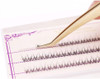10mm 110Root Fish Tail Design Thickness 0.1mm Grafting Individual False Eyelashes Mink Natural Long Eye Lashes Cluster Extension Makeup Beauty Fake Eyelash