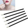 150pcs Lip Brushes-Rbenxia Disposable Lip Brushes Lipstick Gloss Wands Applicator Makeup Brush Kit Cosmetic Tool Black