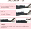 3d Volume Eyelash Extensions .07 C Curl 8-15mm Easy to Make 3D 5D 6D 10D Premade Volume Fans