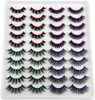 4 Different Styles Fake Eyelashes, FANXITON 20 Pairs Fluffy Volume False Lashes 3D Faux Mink Lashes Pack