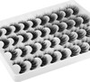 4 Different Styles Fake Eyelashes, FANXITON 20 Pairs Fluffy Volume False Lashes 3D Faux Mink Lashes Pack