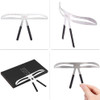 4 Types Permanent Eyebrow Ruler, Eyebrow Measure Balance Extension Ruler 3D Balance Eye Brow Template Stencil Shaper Makeup Tools for Women Girl Makeup Tools (Akinami Eyebrow) 4 Types Permanent Eyebrow Ruler, Eyebrow Measure Balance Extension Ruler 3D Balance Eye Brow Template Stencil Shaper Makeup Tools for Women Girl Makeup Tools (Akinami Eyebrow)