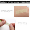 6 Rolls Eyelash Tape Adhesive Fabric Lash Tapes for Eyelash Extension Supply Breathable Micropore Fabric Medical Tape Under Eye Individual Eye Lashes Tools