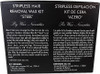 Barbero Microwavable Hair Removal Stripless Wax Kit Steel 8.45 Ounces by Wax Necessities Waxness