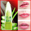 BioRLX 99% Purity Aloe Vera Lip Balm with Color, Moisturizing Lip Plumper, Temperature Color Change, Lipstick Long Lasting, Nutritious Aloe Vera for Female (Three Lip Balms, Tinted)