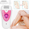 Body Depilator Women's Electric Shaver Painless portable female hair removal machine, epilator for women for long-lasting hair removal, with razor and trimmer attachment Wet & Dry