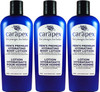 Body Lotion for Men - Carapex Premium Hydrating Body Lotion for Men, Natural Unscented Body & Hand Lotion for Dry Skin, Sensitive Skin, Rough Skin, No Parabens, Non Greasy, 8oz (3-Pack)