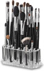 byAlegory Set of (1) 24 Space Beauty Brush Organizer for Tall/Wide Handle Brushes and (1) 26 Space Beauty Brush Organizer for Slim Handle Brushes - Clear